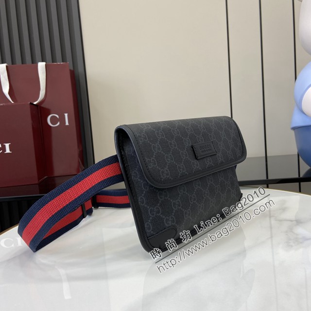 Gucci專櫃古馳最新款男士腰包胸包挎包 jh2724型號:  598113